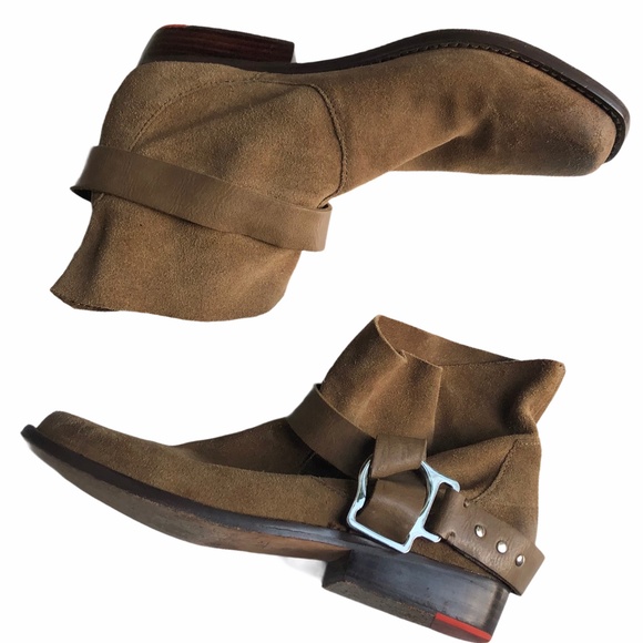 Joe's Jeans Shoes - JOE'S JEANS Brown Slouchy Ankle Booties Suede 9M